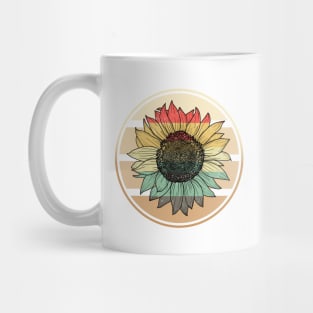 Vintage Sunflower Mug